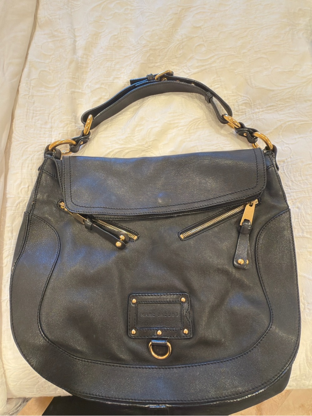 Black Lamb Leather Marc Jacobs Purse